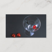 Carte de visite de barman (Dos)