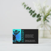 Carte de visite de barman (Debout devant)