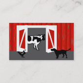 Carte de visite de Barn Animals (Dos)