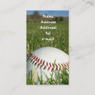Carte de visite de base-ball