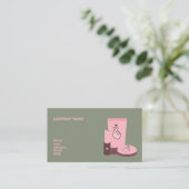 CARTE DE VISITE DE BASE MAQUILLEUSE PROFESSIONNELL (Debout devant)
