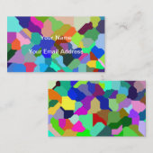 Carte de visite de base n° 1 (Devant / Derrière)