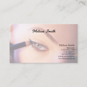 CARTE DE VISITE DE BASE POUR ARTISTE MAQUILLEUSE