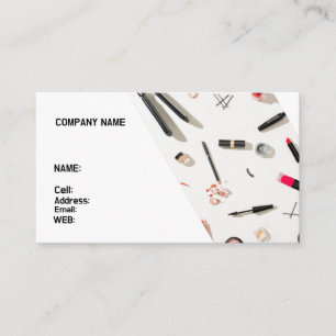 CARTE DE VISITE DE BASE POUR MAQUILLEUSE PROFESSIO