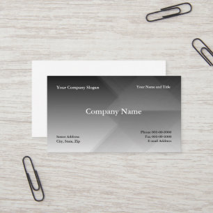 Carte de visite de base simple