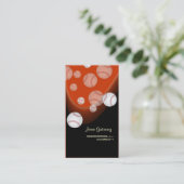 carte de visite de baseball (Debout devant)