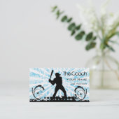 Carte de visite de baseball entraîneur (Debout devant)