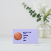 Carte de visite de basket-ball (Debout devant)