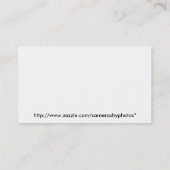 carte de visite de bateau (Dos)