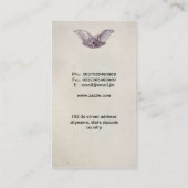 carte de visite de batte (Dos)