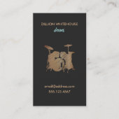 Carte de visite de batterie (Devant)