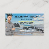 Carte de visite de Beach Realtor (Devant)