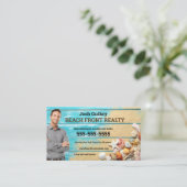 Carte de visite de Beach Realtor (Debout devant)