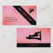 Carte de visite de beauté (Devant / Derrière)