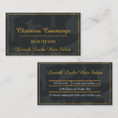 Carte de visite de beauté (Devant / Derrière)