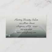 Carte de visite de beauté (Dos)