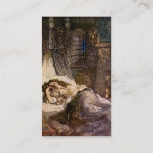 Carte de visite de beauté dormant (Dos)