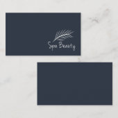 Carte de visite de beauté spa (Devant / Derrière)