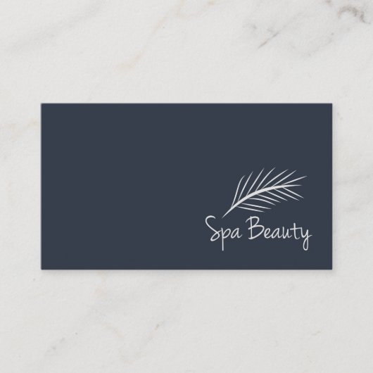 Carte de visite de beauté spa (Devant)