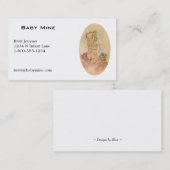 Carte de visite de bébé (Devant / Derrière)