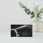 Carte de visite de Bell de trompette pour des (Debout devant)