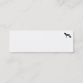 Carte de visite de berger allemand (Dos)