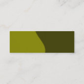 Carte de visite de bien-être (Dos)