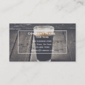 Carte de visite de bière (Devant)