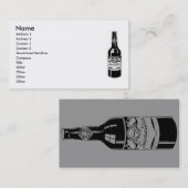 Carte de visite de bière Tacoma (Devant / Derrière)
