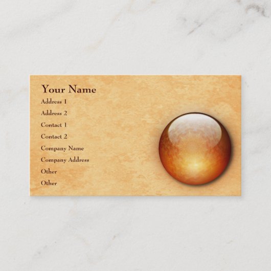 Carte de visite de bijou de renouvellement (Devant)