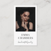 Carte de visite de bijouterie (Devant)