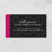 Carte de visite de bijoutier (Dos)