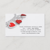 Carte de visite de bijoutiers (Dos)