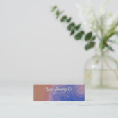 Carte de visite de bijoux multicouleur Surf (Debout devant)