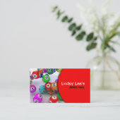 Carte de visite de bingo-test (Debout devant)