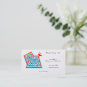 Carte de visite de bingo-test (Debout devant)