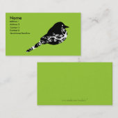 carte de visite de birdie (Devant / Derrière)