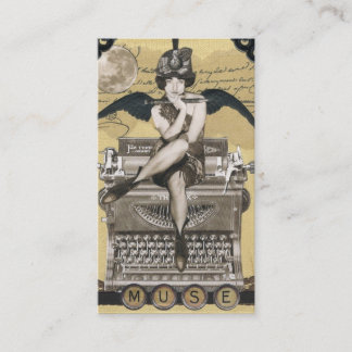 Carte de visite de biscuit de Calliope