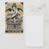 Carte de visite de biscuit de Calliope (Devant / Derrière)