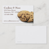 Carte de visite de biscuits (Devant / Derrière)