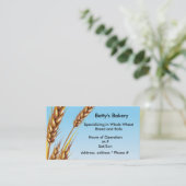 Carte de visite de blé (Debout devant)