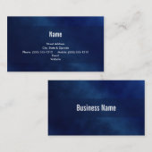 Carte de visite de bleus (Devant / Derrière)