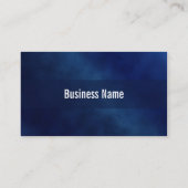 Carte de visite de bleus (Dos)