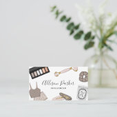 Carte de visite de blogueur Influencer (Debout devant)