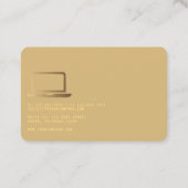 Carte de visite de blogueuse (Dos)