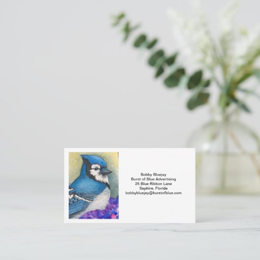 Carte de visite de Bluejay (Debout devant)