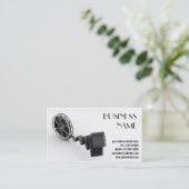 Carte de visite de bobine de film (Debout devant)