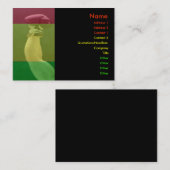 Carte de visite de boîte (Devant / Derrière)