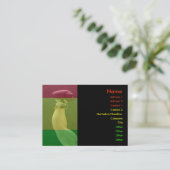 Carte de visite de boîte (Debout devant)