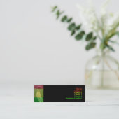 Carte de visite de boîte (Debout devant)